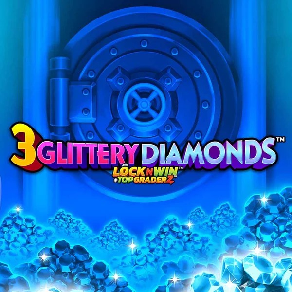 Play 3 Glittery Diamonds slot by PearFiction Studios on bet-onred-casino.net