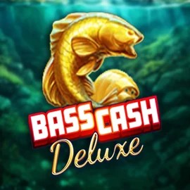 Bass Cash Deluxe slot logo by Alchemy Gaming at BetOnRed Casino