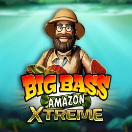 Big Bass Amazon Xtreme slot logo by Pragmatic Play at BetOnRed Casino