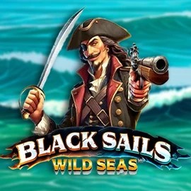 Black Sails Wild Seas logo by Infinity Dragon Studios at BetOnRed Casino