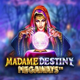 Madame Destiny Megaways by Pragmatic Play, showcased at bet-onred-casino.net – game logo